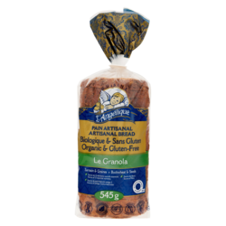 L Angelique Lanq Le Granola Gf Org Bread 545 g, $2.11/100g