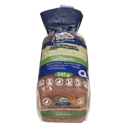 L Angelique  Lanq Le Granola Gf Org Bread 545 g, $1.83/100g