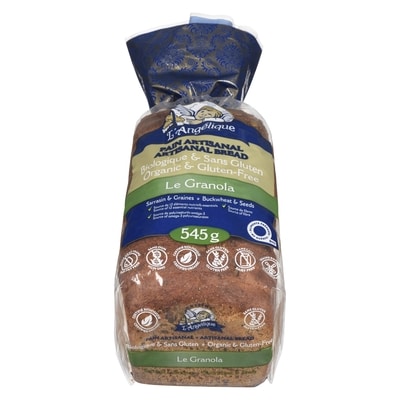 L Angelique  Pain bio granola style maison lanq le 545 g, 1,56 $/100g