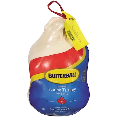 Butterball Turkey 3-5 Kg Frozen 4 kg, $0.73/100g