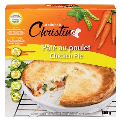 La Cuisine a Christine Chicken Pie 600 g, $2.17/100g