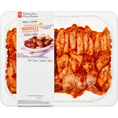 le Choix du Président PC SDM AILE POULET NASHVILLE 16,95 $/1kg 7,69 $/1lb