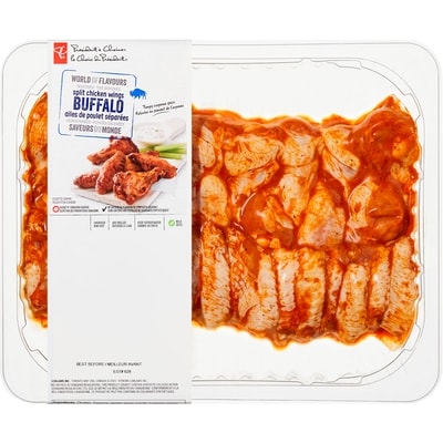 President's Choice Chicken Wing Split Buffalo $16.51/1kg $7.49/1lb