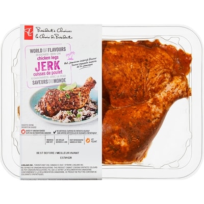 le Choix du Président PC SDM CUISSE POULET PEAU JERK 16,95 $/1kg 7,69 $/1lb
