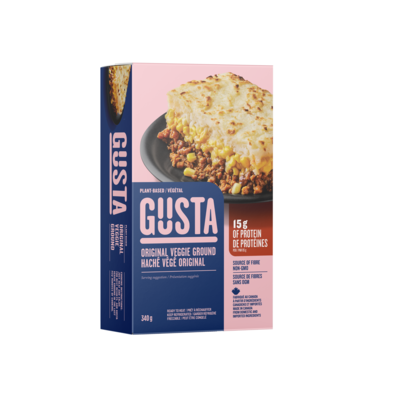 Gusta Haché végé original 340 g, 0,29 $/100g