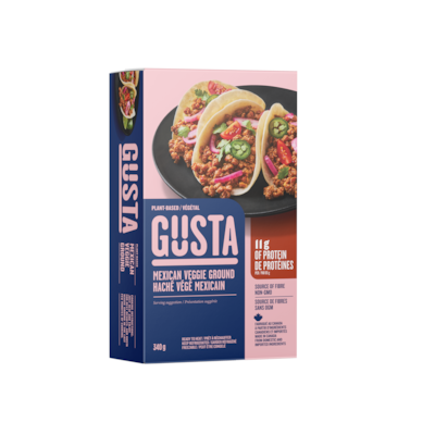 Gusta Veggie Ground Mex 340 g, $1.62/100g