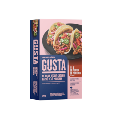 Gusta Haché végé mex 340 g, 1,62 $/100g