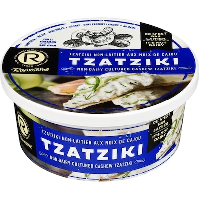 Rawesome Tzatziki Non-Dairy Cultured Cashews Tzatziki 227 g, $5.28/100g