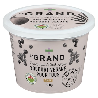 Le Grand Yogourt végane pour tous café 500 g, 1,60 $/100g