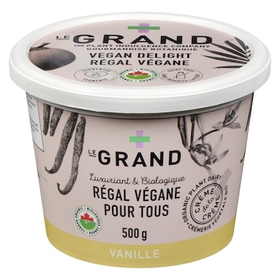 Le Grand Yogourt végane pour tous vanille 500 g, 1,60 $/100g