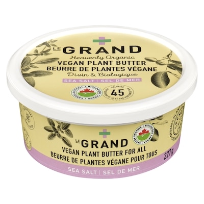 Le Grand BEURRE VEGANE - SALA. 227 g, 3,08 $/100g