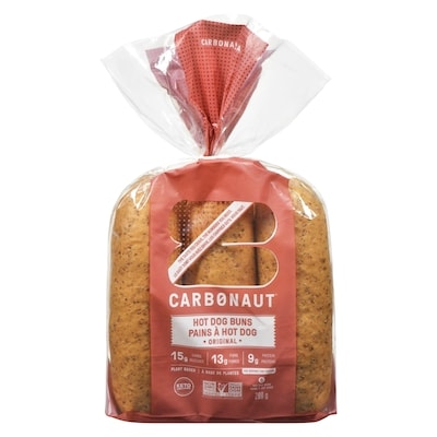 Carbonaut Pains à hot dog original 288 g, 4,16 $/100g