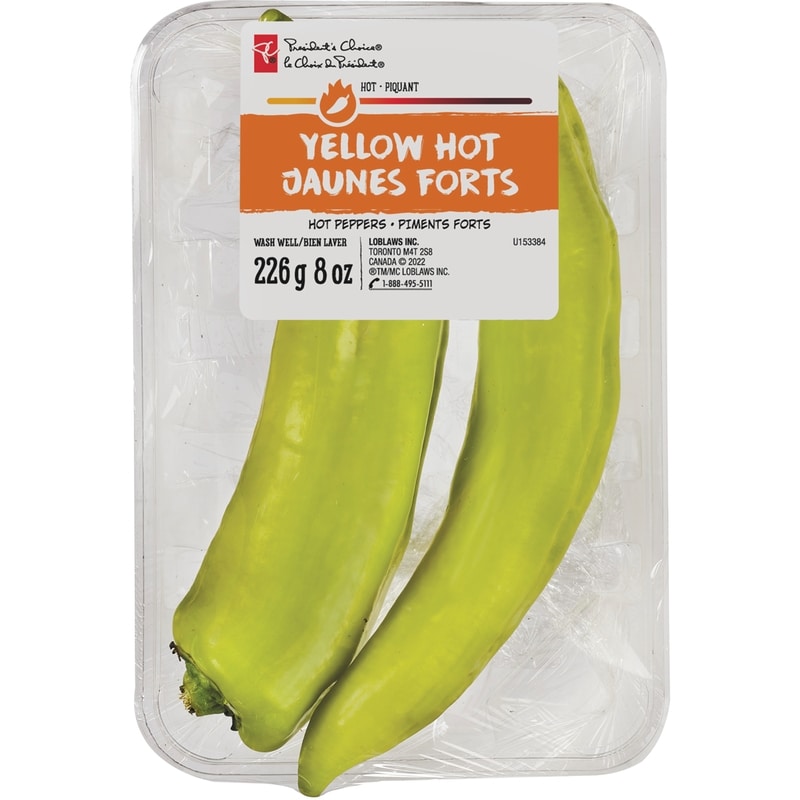 Yellow Hot Hot Peppers