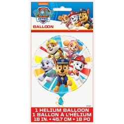 18" Pkg Paw Patrol Foil Balloon