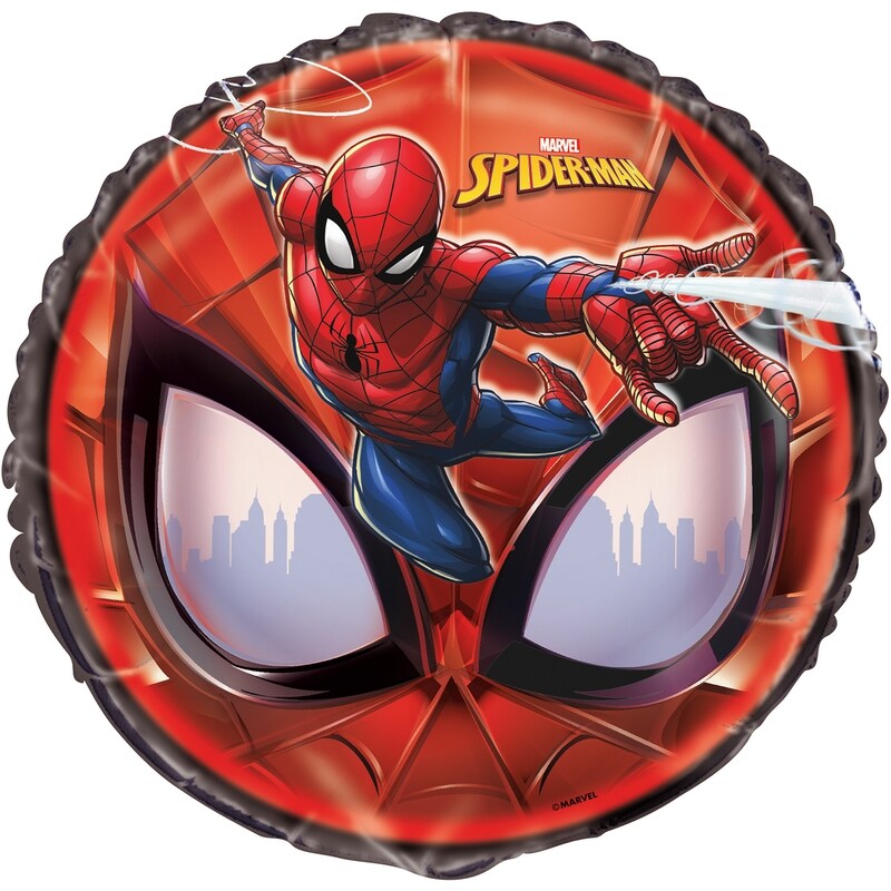 18"Pkg Spiderman Foil Balloon