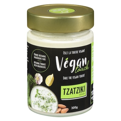 Vegan touch Tzatziki végétalien 300 g, 0,83 $/100g