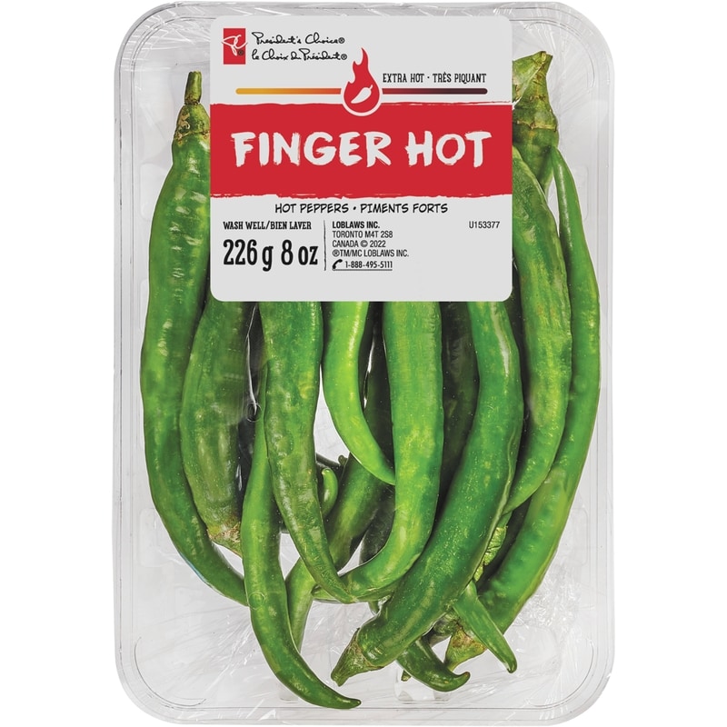 Finger Hot Hot Peppers