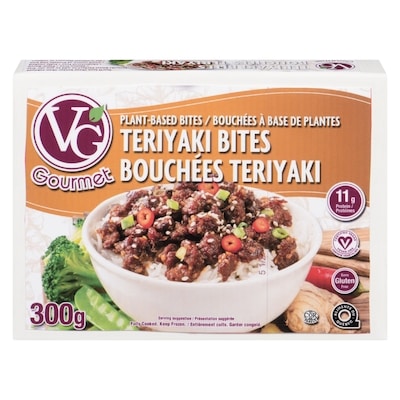 VG Gourmet Vggr Teriyaki Bites 300 g, $3.66/100g
