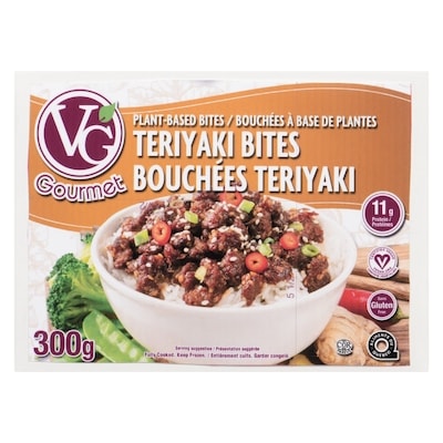 Bouchées teriyaki végétariennes