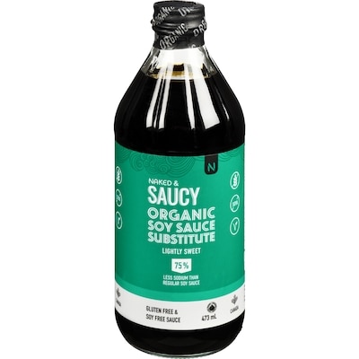 Naked Coconuts Gluten Free & Soy Free Sauce Organic Soy Sauce Substitute 473 ml, $2.53/100ml