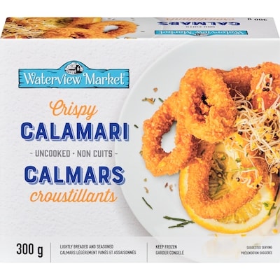Waterview Market Calmars croustillants 300 g, 2,66 $/100g