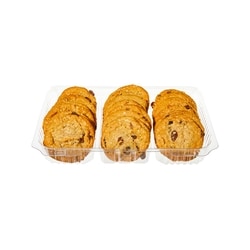 null Biscuits à l’avoine et aux raisins, emb. de 18 561 g, 1,07 $/100g