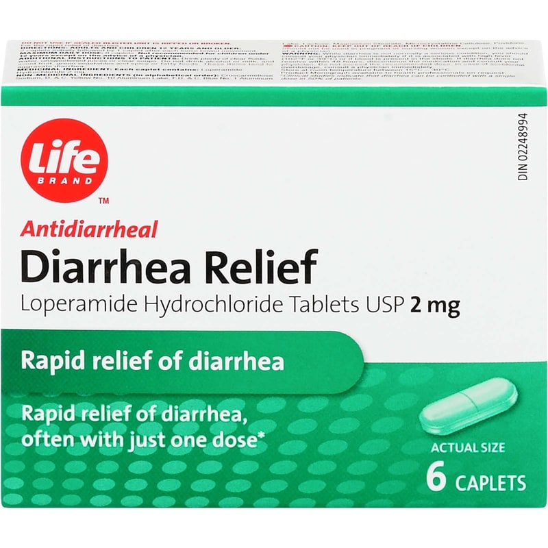 Diarrhea Relief Loperamide Hydrochloride Tablets, USP