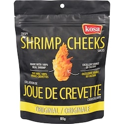 Kosa Crispy Shrimp Cheeks Snacks Original 105 g, $7.61/100g
