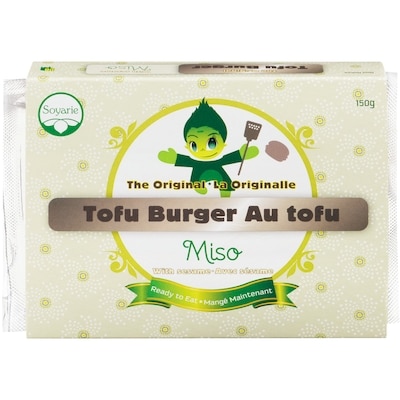La Soyarie Miso & Sesame Burger 150 g, $2.33/100g