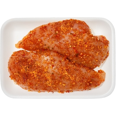 null Seasoned Chicken Breasts (See product description for marinade options) $27.53/1kg $12.49/1lb