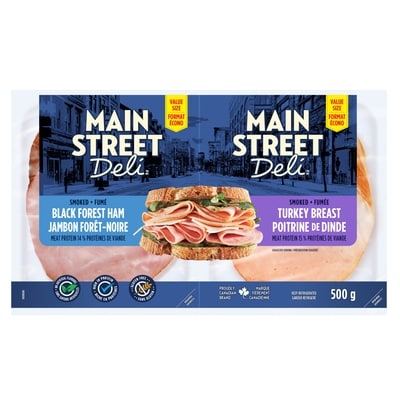 Schneiders Smoked Black Forest Ham & Seasoned Turkey Breast Combo Pack 500 g, $2.40/100g