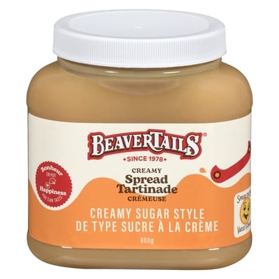 BeaverTails Qdc Beavertails Crmy Sug Spd 800 g, $1.00/100g