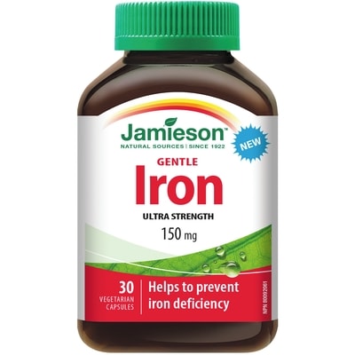 Jamieson Gentle Iron Ultra Strength 30 ea, $0.63/1ea