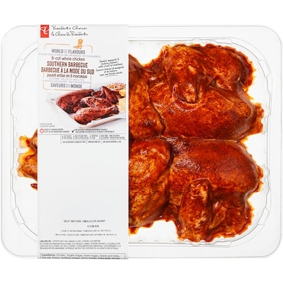 President's Choice World of Flavours Chicken Southern BBQ $15.41/1kg $6.99/1lb
