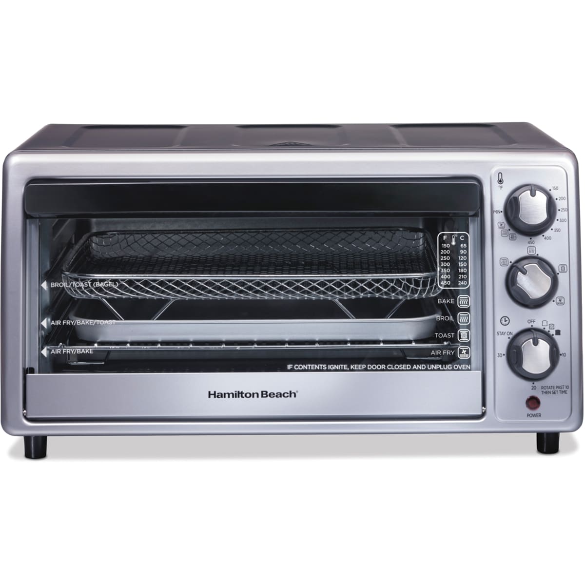 Hamilton Beach Hamilton Beach Grille-pain/four et friteuse à air chaud Sure-Crisp 31416C 1 ea, 115,00 $/1ch