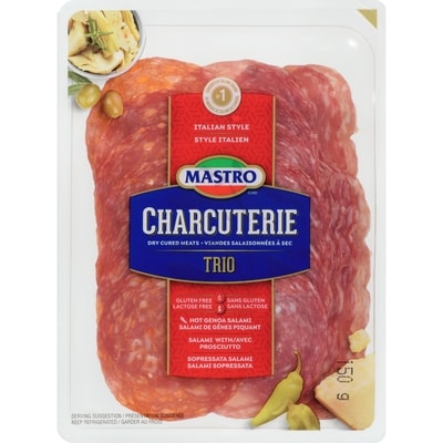 Mastro Trio Hot Dry Cured Ital 150 g, $7.99/100g