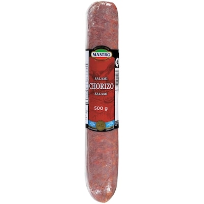 Mastro Chorizo Salami 500 g, $2.40/100g