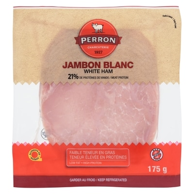 Perron White Ham 175 g, $4.57/100g
