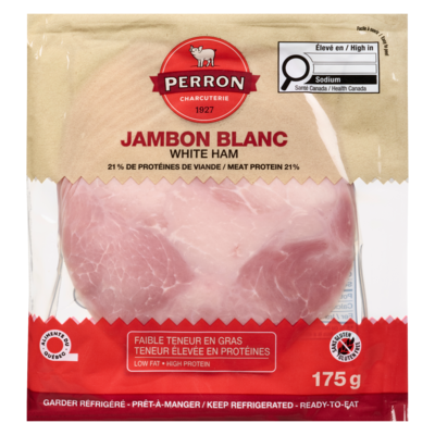 Perron Jambon blanc 175 g, 5,14 $/100g
