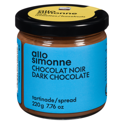 Allo Simonne Hazelnut & Dark Chocolate 220 g, $7.04/100g