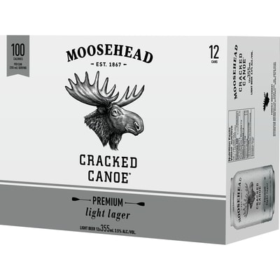 Moosehead Cracked Canoe (ID required at pick-up) 12x355.0 ml, $0.47/100ml