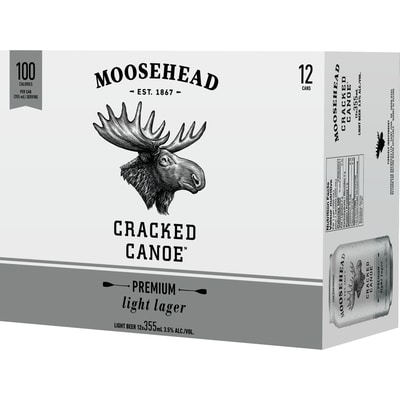 Moosehead Cracked Canoe (Pièce d’identité requise au moment du ramassage) 12x355.0 ml, 0,47 $/100ml