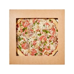 null Pizza De Luxe 635 g, 1,57 $/100g