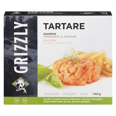 Grizzly Grizzly Tartare De Salmon  140 g, 8,57 $/100g