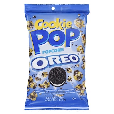 Cookie Pop Oreo Popcorn 149 g, $3.68/100g