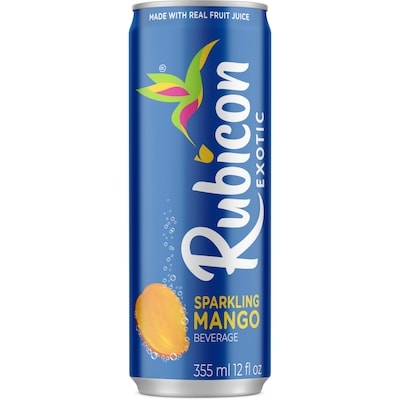 Rubicon Sparkling Mango Beverage 355 ml, $0.56/100ml
