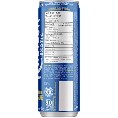 Sparkling Mango Beverage