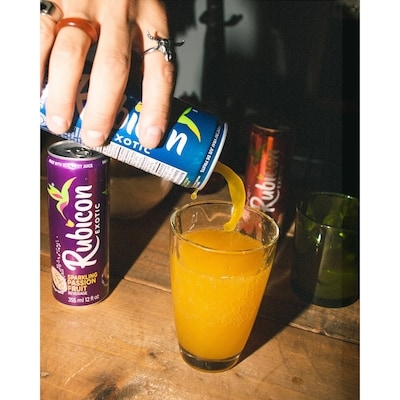 Sparkling Mango Beverage