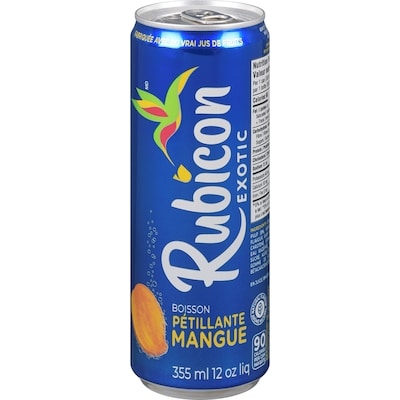 Rubicon Boisson pétillante à la mangue 355 ml, 0,65 $/100ml
