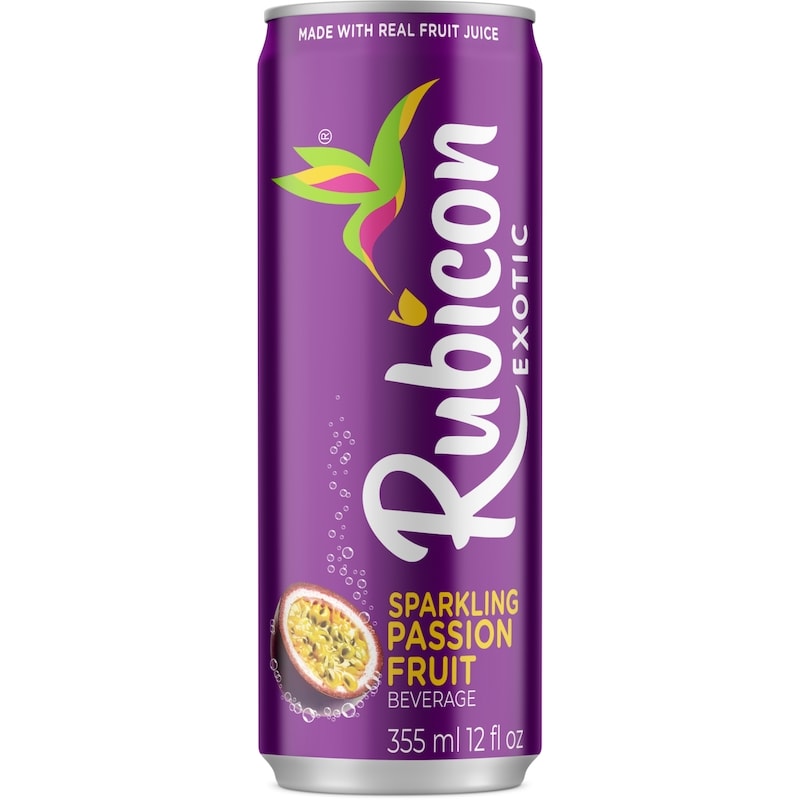 Sparkling Passion Fruit Beverage